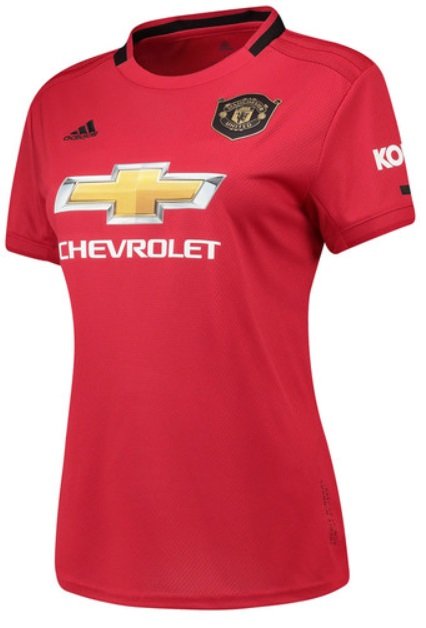 Camisa feminina oficial Adidas Manchester United 2019 2020 I 